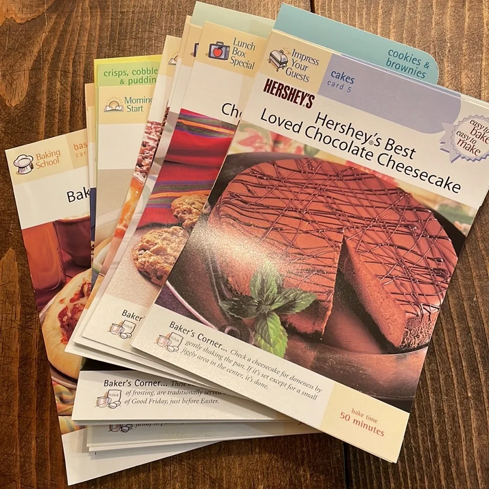 🌟Host Pick🌟Easy To Bake, Easy To Make Recipe Cards